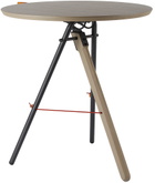 departo Grey Folding Cafe Table