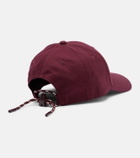 Moncler Logo cotton canvas baseball cap