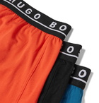 Hugo Boss - Three-Pack Stretch-Cotton Boxer Briefs - Multi