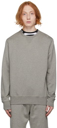 Ralph Lauren Purple Label Grey Madison Crewneck Sweater