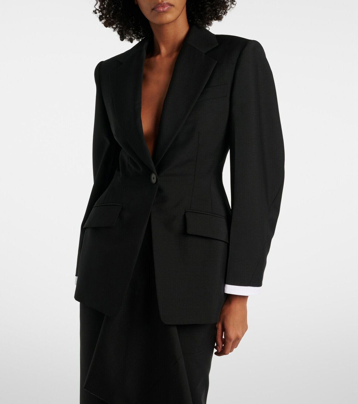 Givenchy Wool and mohair blazer