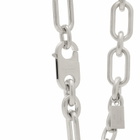 Acne Studios Women's Ainlock Necklace in Vintage Silver 