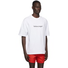 Balenciaga White New Copyright T-Shirt