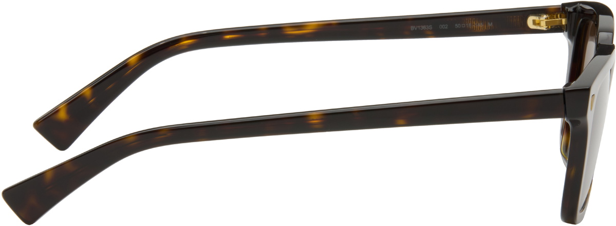 Bottega Veneta Brown Square Sunglasses