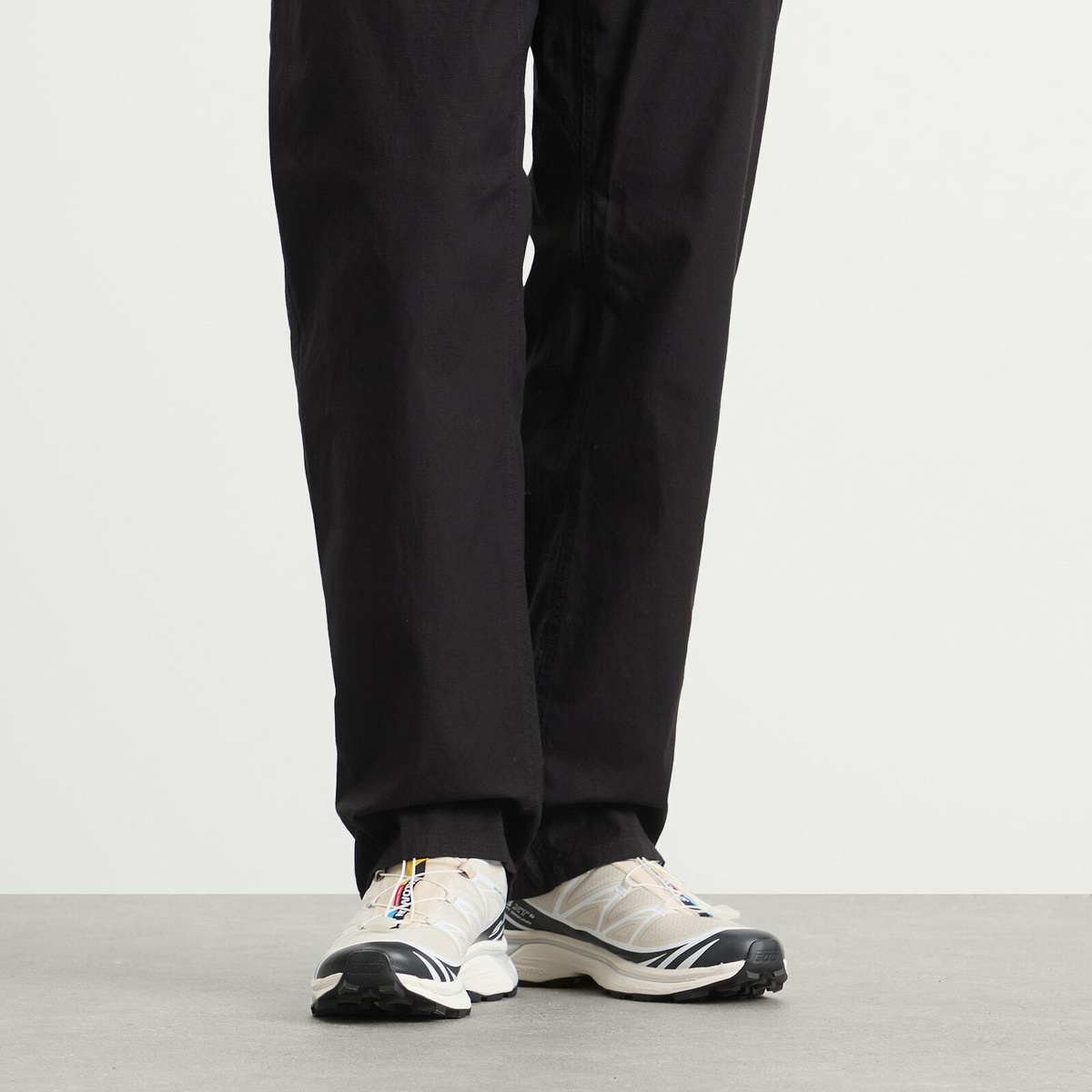 Salomon XT-6 Sneaker in Rainy Day/Black/White