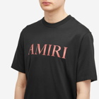 AMIRI Men's Gradient Core Logo T-Shirt in Black/Red