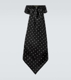 Loro Piana Printed silk tie
