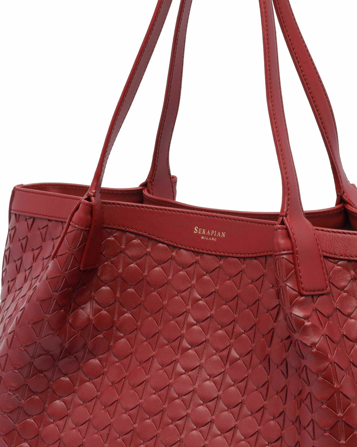 Serapian Small Secret Mosaic Tote Bag