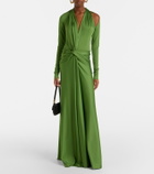 Victoria Beckham Draped maxi dress