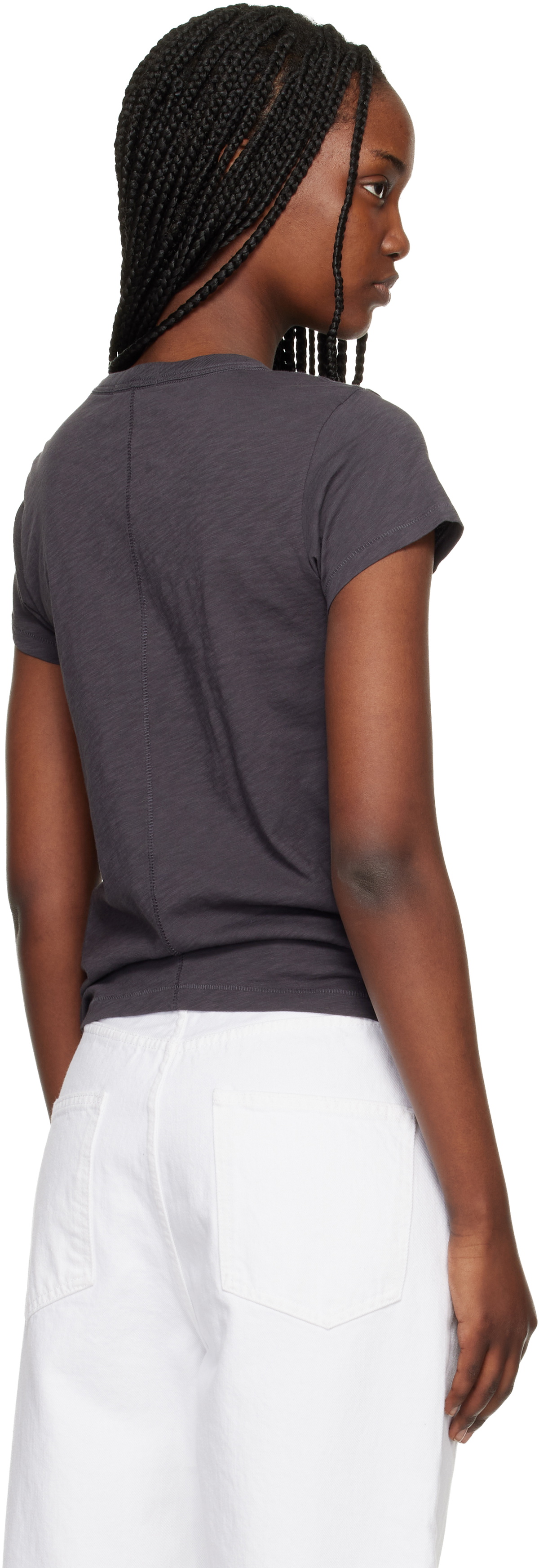 rag & bone Gray 'The Slub' T-shirt