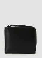 Zipped Wallet in Black