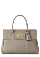 Mulberry Bayswater Grained Leather Shoulder bag - Taupe - One Size