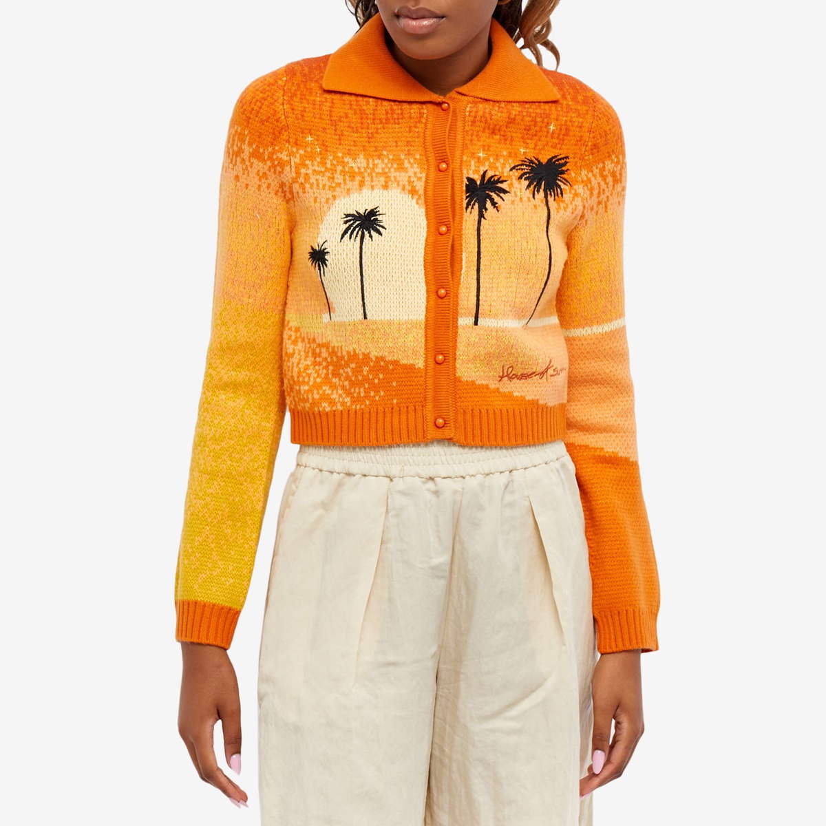 House Of Sunny Women's Golden Hour Tripper Cardigan in Multi House Of Sunny