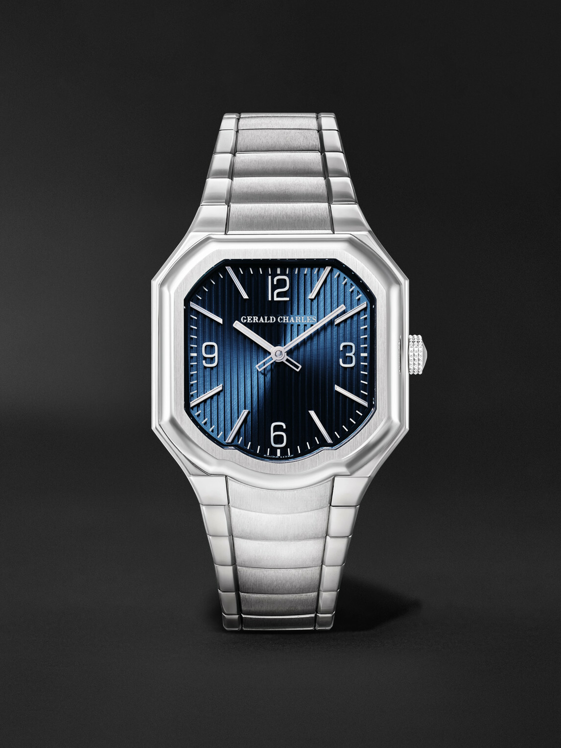 Gerald Charles - Masterlink 2H Automatic Stainless Steel Watch, Ref. ML1.0-A-01