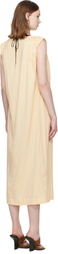 Dries Van Noten Beige Loose T-shirt Maxi Dress
