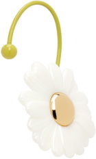 La Manso White & Yellow Tetier Bijoux Edition Daisy Single Ear Cuff