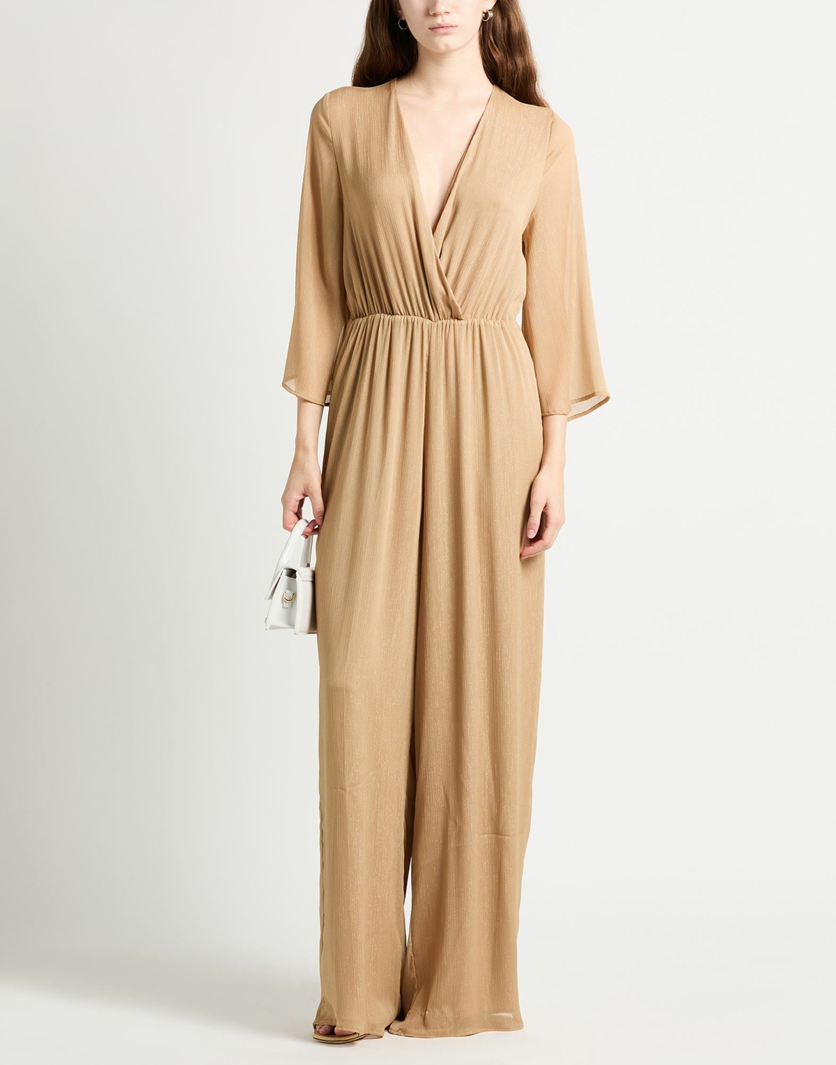 Twinset Womens Jumpsuit Sand