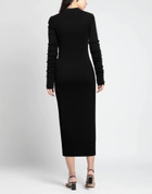 Quira Womens Maxi dress in Black
