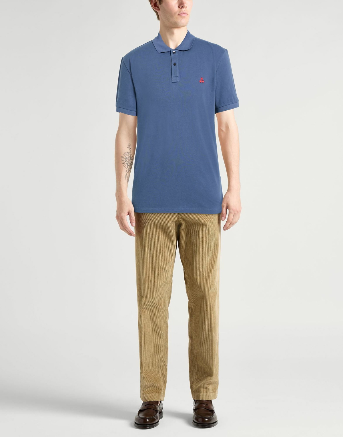 Peuterey Mens Polo shirt in Purple