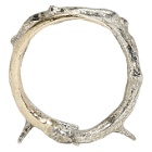 Pearls Before Swine Silver and Gold Thorn Ring