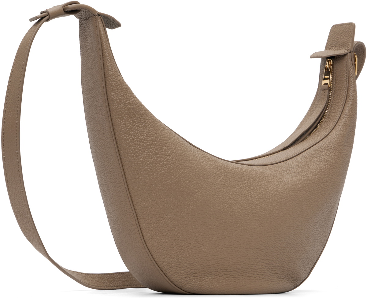 KHAITE Taupe Small Augustina Crossbody Bag