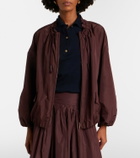 'S Max Mara Taffeta bomber jacket