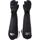 MM6 Maison Margiela Black The North Face Edition Down Gloves