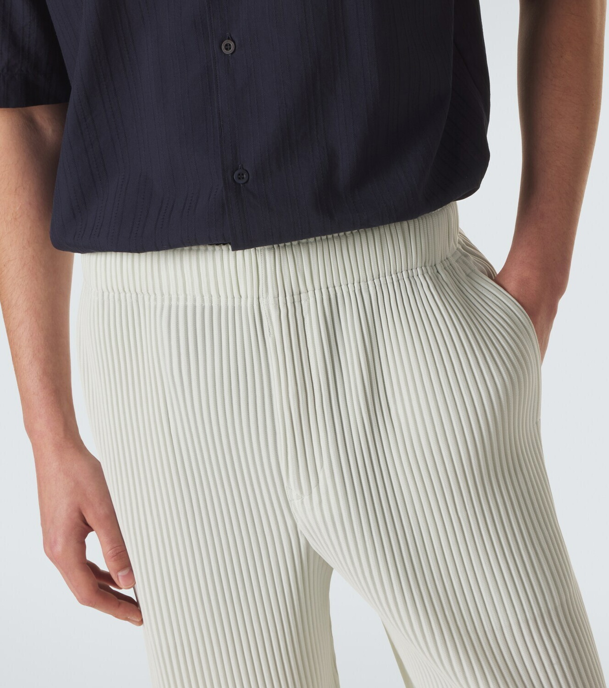 Homme Plissé Issey Miyake Monthly Colors: May pleated straight pants