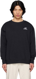 New Balance Black Uni-ssentials Sweatshirt