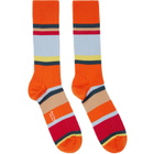 Paul Smith Three-Pack Multicolor Stripe Mix Socks
