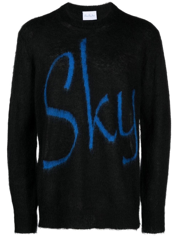 Photo: BLUE SKY INN - Logo Wool Blend Sweater