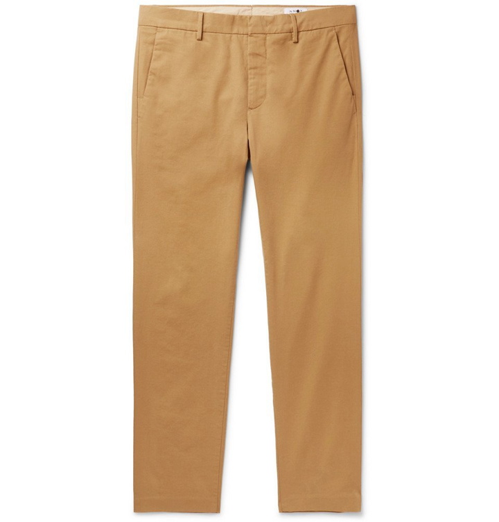 Photo: NN07 - Theo Tapered Cotton-Blend Chinos - Sand