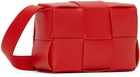 Bottega Veneta Red Candy Cassette Bag