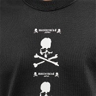 Mastermind Japan Men's Vertical Repeat Logo T-Shirt in Black