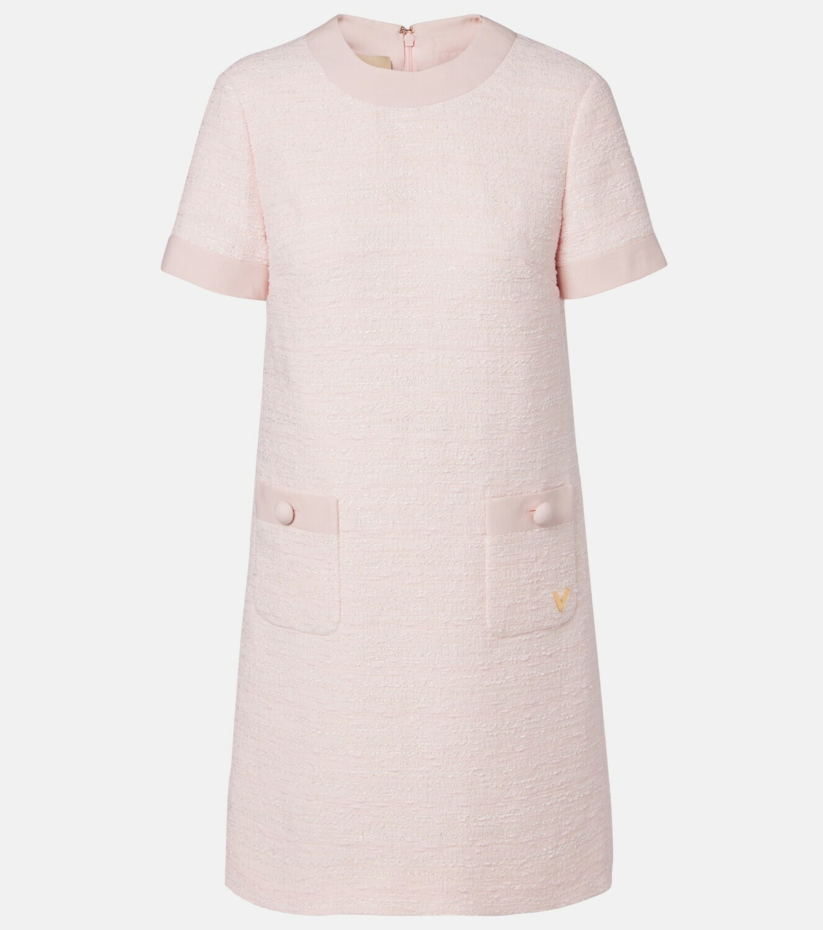 Valentino VLogo tweed minidress