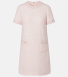 Valentino VLogo tweed minidress