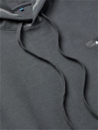 Ader Error - Logo-Print Cotton-Blend Jersey Hoodie - Gray - 1