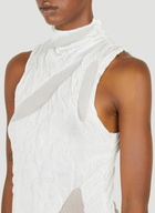 DI PETSA Wet Look Mini Dress