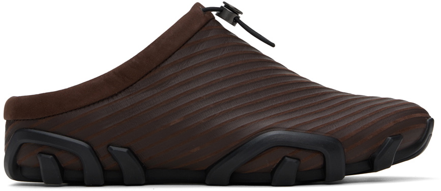 At.Kollektive Brown Kiko Kostadinov Edition Saida Slippers