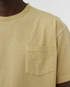 Patta Patta Basic Washed Pocket T Shirt Brown - Mens - Shortsleeves