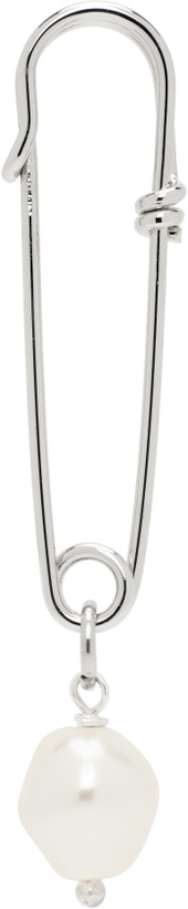 Photo: Justine Clenquet Silver Chelsea Single Earring