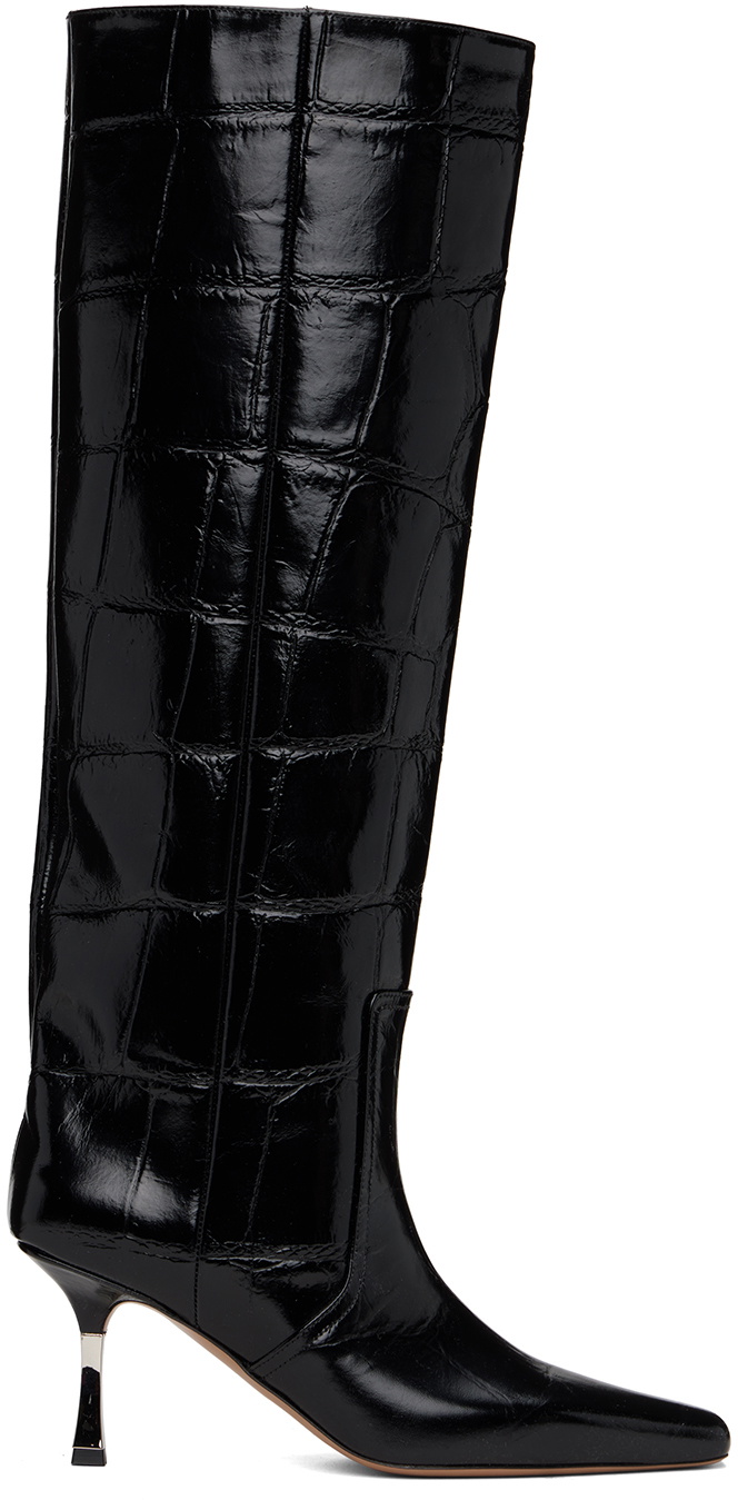 Paris Texas Black Bettina Tall Boots Paris Texas