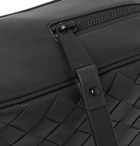 Bottega Veneta - Intrecciato Leather Wash Bag - Black