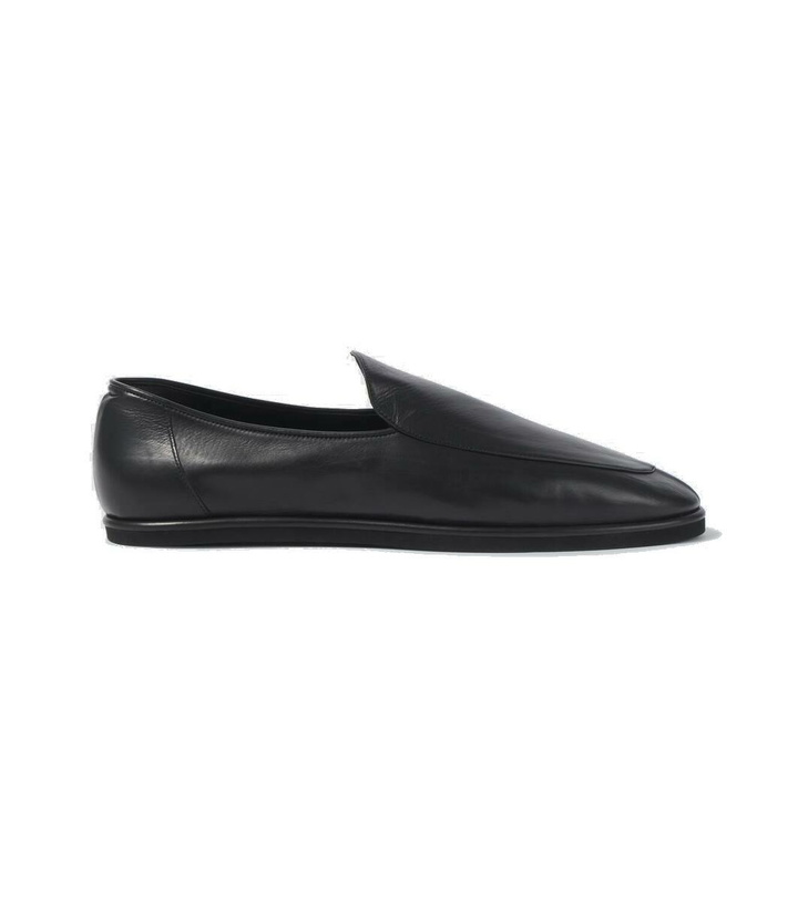 Photo: Auralee Leather loafers