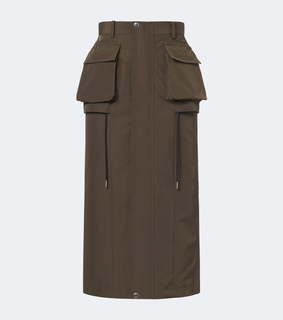 Sacai Cotton-blend cargo skirt