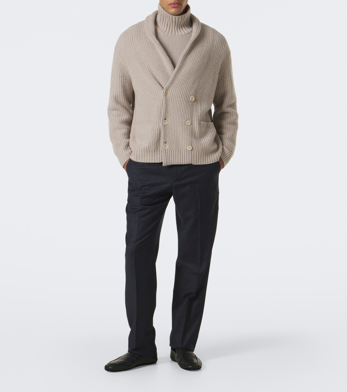 Agnona Wool straight pants