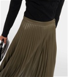 Proenza Schouler White Label faux leather midi skirt