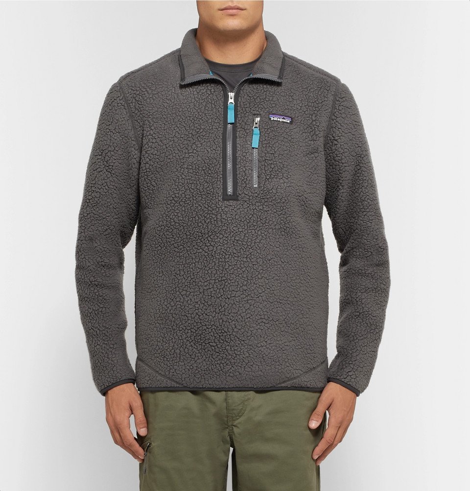 Patagonia men's retro pile best sale fleece pullover