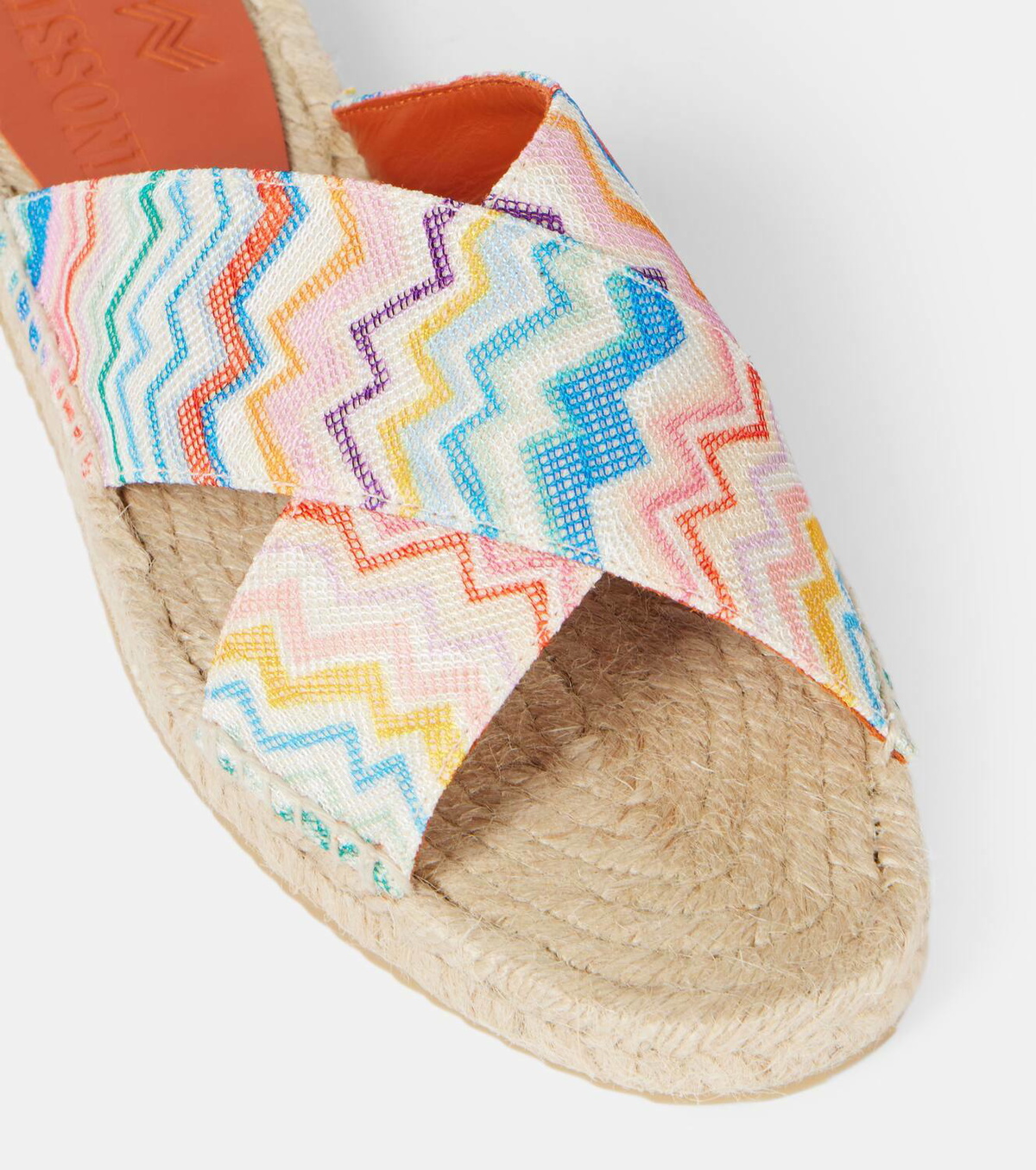 Missoni Harlow Zigzag espadrille slides