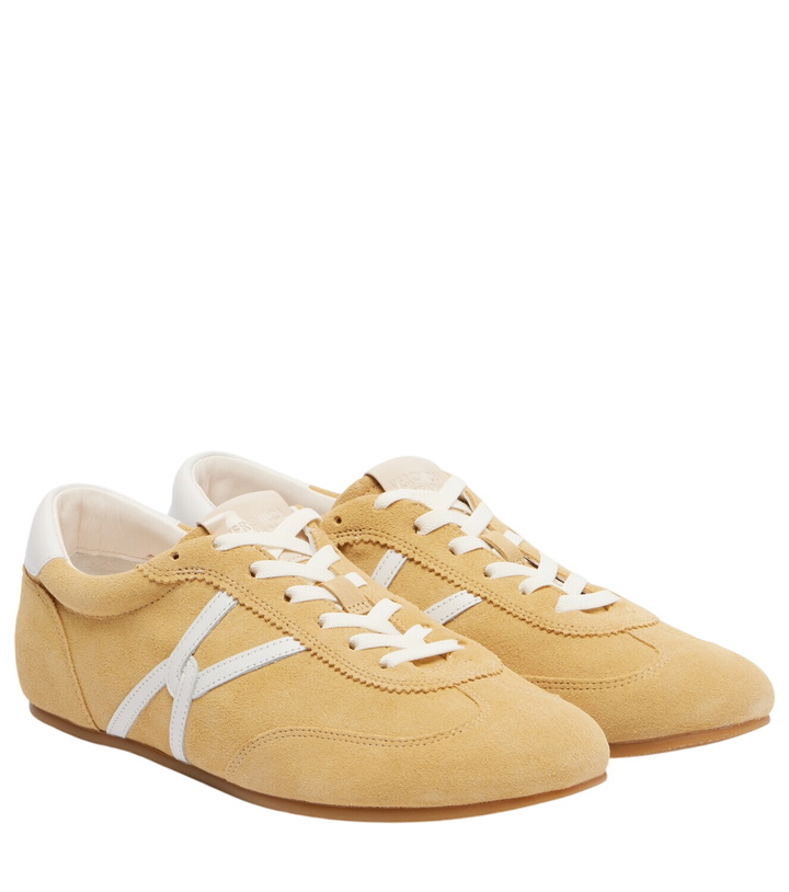Photo: Veronica Beard Riviera suede sneakers